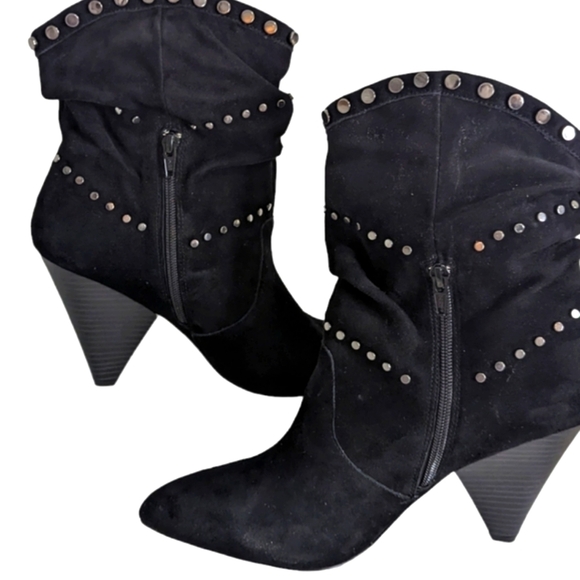 New ..BCBGeneration Cebina Black Studded Bootie..Size 10 - Picture 2 of 10